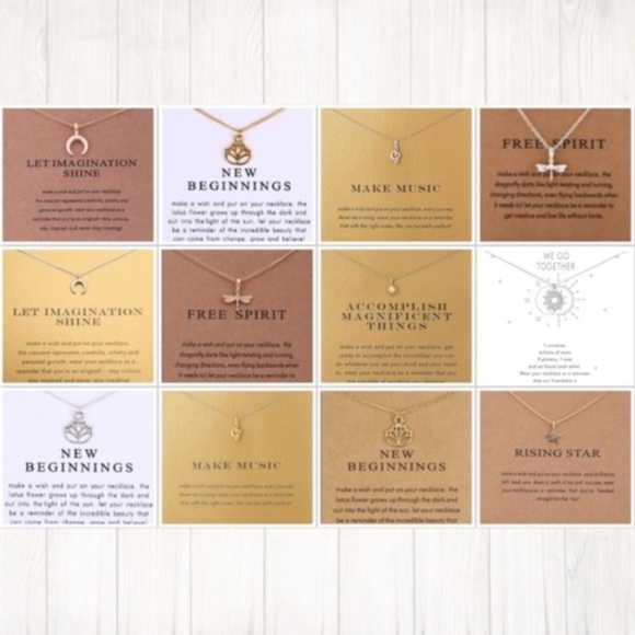 🎀 MUSIC NOTE SILVER NECKLACE CARD BOHO CHIC BOHO - Picture 2 of 3